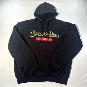 Spongebob Member's Only Nickelodeon Hoodie SZ Med